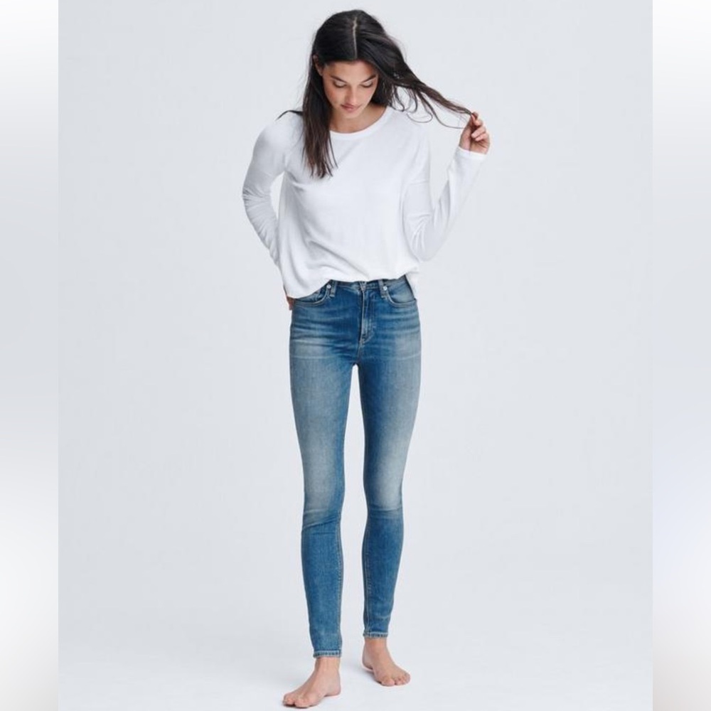 J17‎ Rag & bone High Rise Nina Skinny Jeans